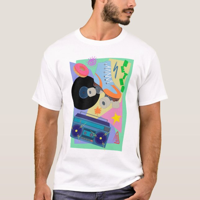 Retro design t-shirt (Front)