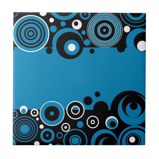 Retro design tile (Front)