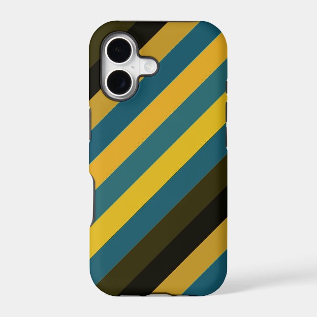 Retro diagonal stripes pattern (Back)