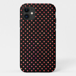 Retro diamond seamless stripes graphic iPhone 11 case