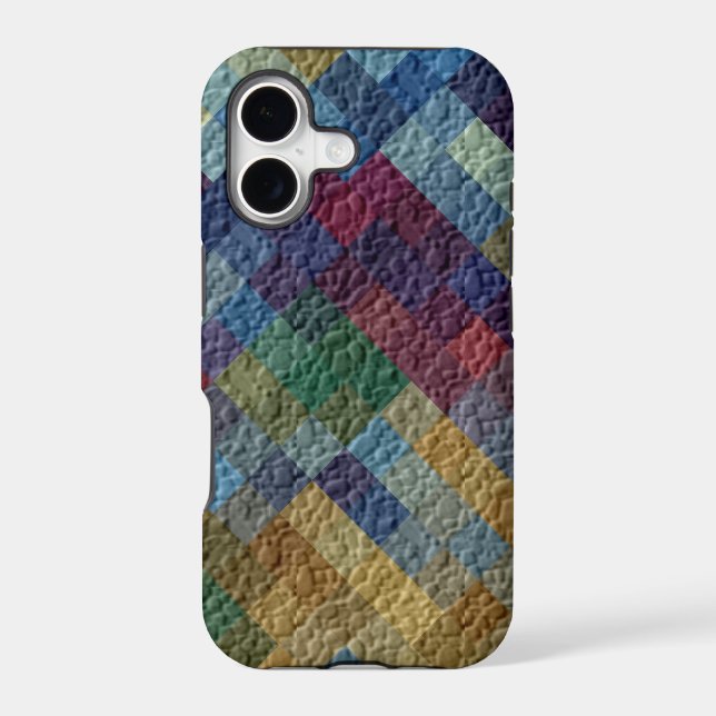 Retro diamond seamless texture wall graphic (Back)
