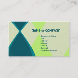 retro diamonds : business card