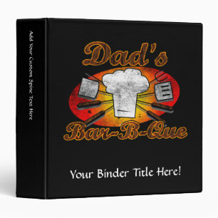 Retro Diner, Dad's Bar-B-Que Binder
