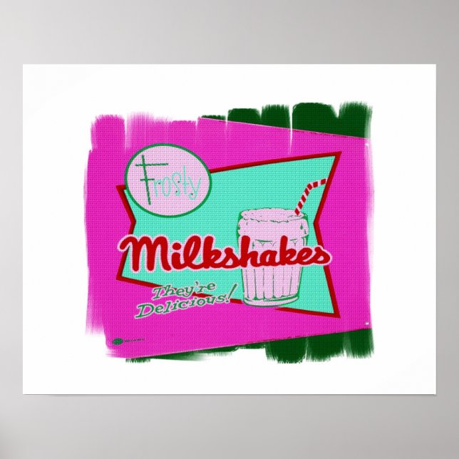 Retro Diner Poster (Front)