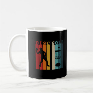 Retro Disc Golf Design Frisbee Lover Coffee Mug