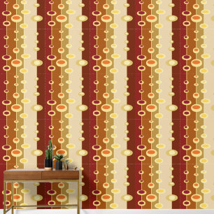 Retro disco 70s earthy vibes wallpaper
