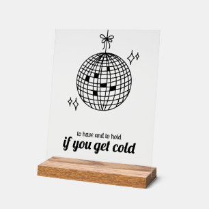 Retro Disco Ball Blanket Favoriser le Mariage