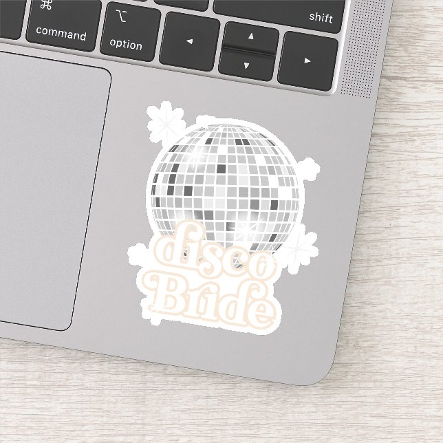 Retro Disco Ball Bridal Shower Disco Bride (Detail)
