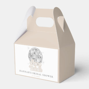 Retro Disco Ball Bridal Shower  Favor Box