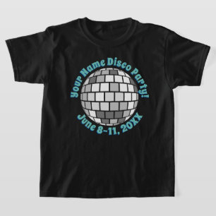 Retro Disco Ball PERSONALIZED T-Shirt