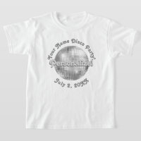 Retro Disco Ball PERSONALIZED T-Shirt