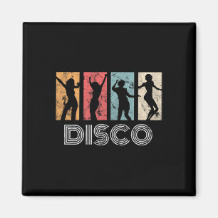 Retro Disco Dance 70s 80s Party Dance Dancer Magnet