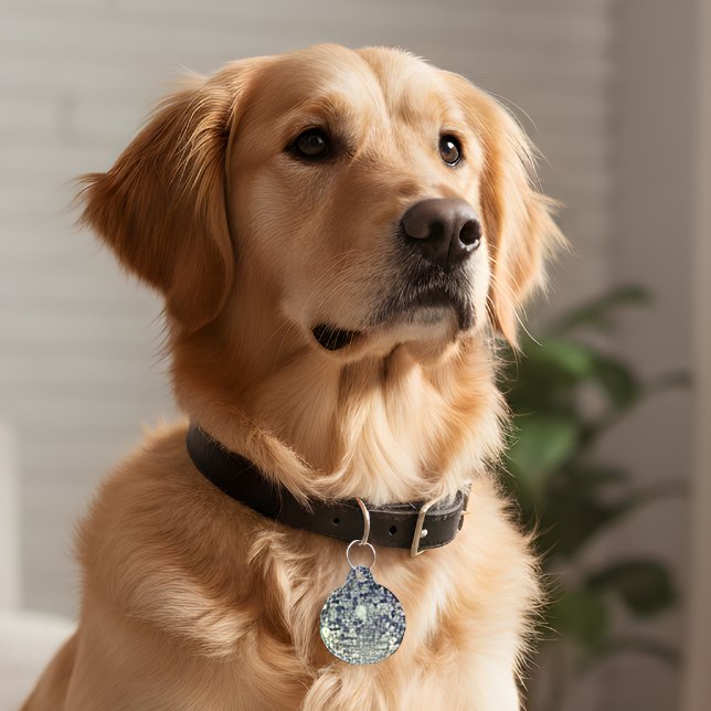 Retro Disco Pet ID Tag (Creator Uploaded)