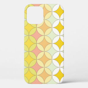 Retro Disco Style Seamless Pattern iPhone 12 Case