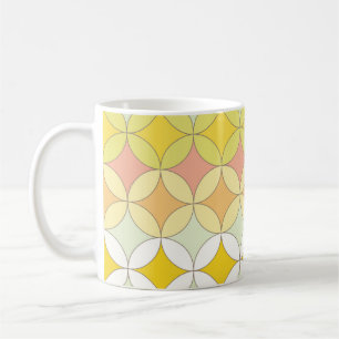 Retro Disco Style Seamless Pattern Coffee Mug