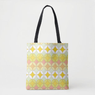 Retro Disco Style Seamless Pattern Tote Bag