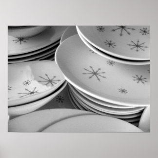 RETRO DISHES II POSTER