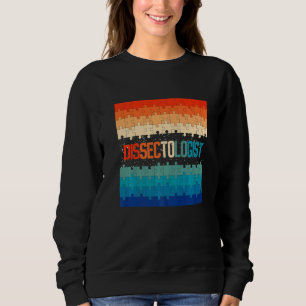 Retro Dissectologist Jigsaw Puzzle Sweatshirt