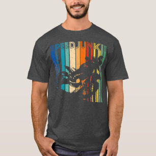 Retro Distressed Braap Tshirt Motor Cross Gift