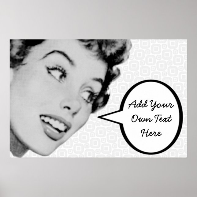 Retro Do Tell Poster (Front)