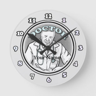 Retro Doctor clock