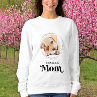 Retro Dog MOM Personalized Puppy Pet Photo