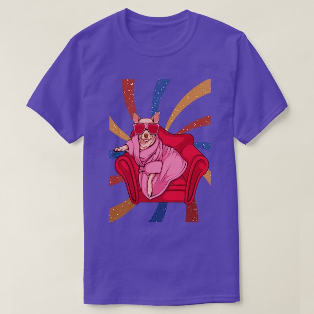 Retro dog T-Shirt (Design Front)