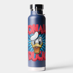 Retro Donald Duck Heritage Graphic Water Bottle