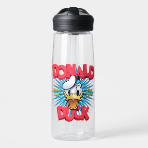 Retro Donald Duck Heritage Graphic Water Bottle