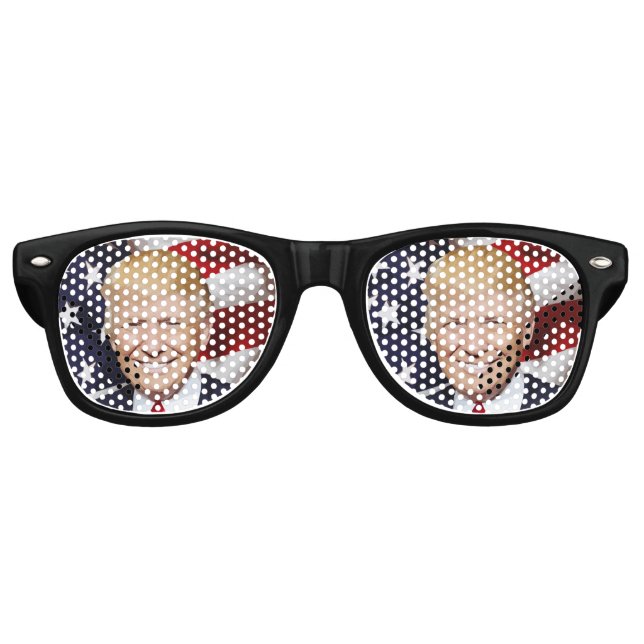 RETRO DONALD TRUMP PARTY FUN (SUN) GLASSES! RETRO  RETRO SUNGLASSES (Front)