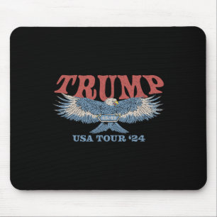 Retro Donald Trump Take America Byck Election  Mouse Pad