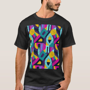 Retro doodles: geometric pop art. T-Shirt