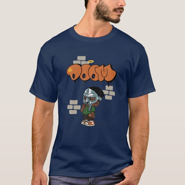Retro Doom Child Funny Hip Hop Tee (Front)