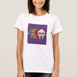 Retro Doom T-Shirt for women purple colour design