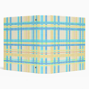Retro Dots Colourful Stripes Rainbow #2 Binder
