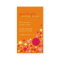 "Retro Dots" Orange & Pink Mommy Business Card