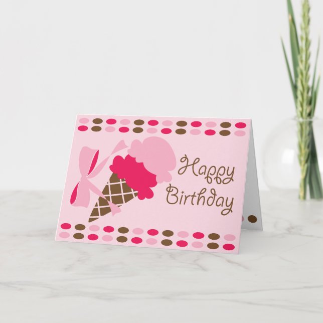 Retro Double Dip - Greeting Card (Front)