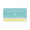 retro DOUGHNUTS loyalty card