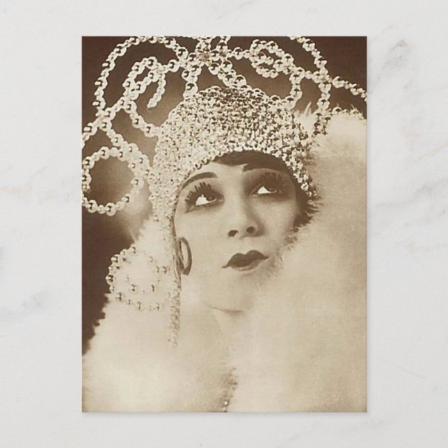 Retro Drama Postcard (Front)