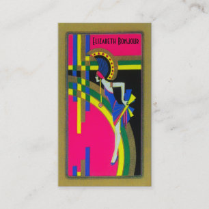Retro Dream ~ Business Card Art Deco Modern