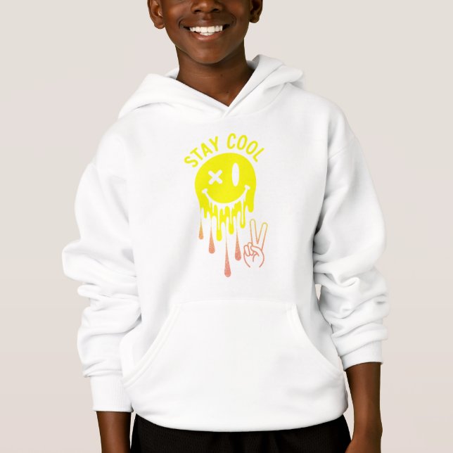 Retro Drip Smile with Cool Vibes (Front)