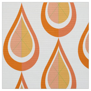 retro drop fabric pattern