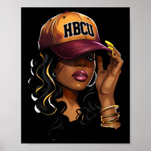 Retro Drug Future Hbcu Grad Black Graduation Hbcu Poster