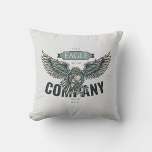 Retro Eagle Company American Design Throw Pillow