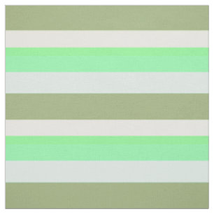Retro Earth & Sea Vertical Stripes Fabric