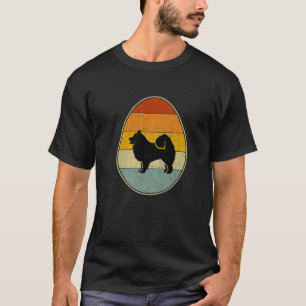 Retro Easter Egg Graphic Cool Easter Day American T-Shirt