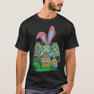 Retro Easter Video Game Easter Gaming Graphics Hap T-Shirt
