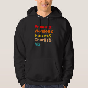 Retro Emmet& Wendell& Harvey& Charlie& Ma Hoodie