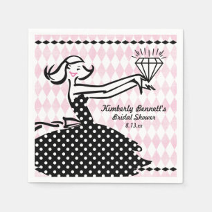 Retro Engaged II Napkin