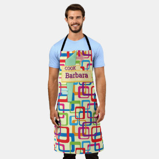 Retro Era Personalize Apron